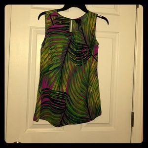 Worthington small Women's sleeveless printed top